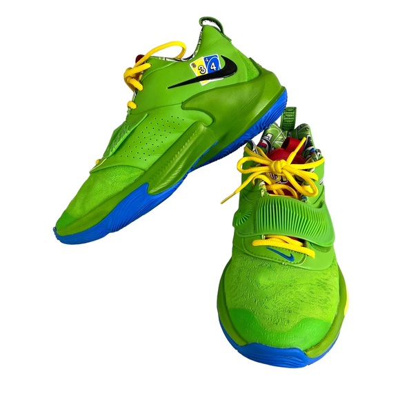 Nike Other - Nike Zoom Freak 3 NRG UNO 50th Anniversary Green Giannis Men's Sneaker Size 9